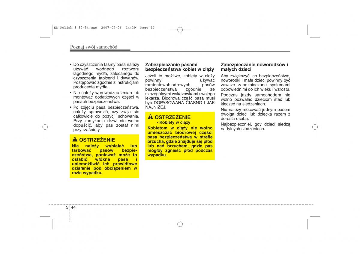 Kia Ceed I instrukcja obslugi / page 51