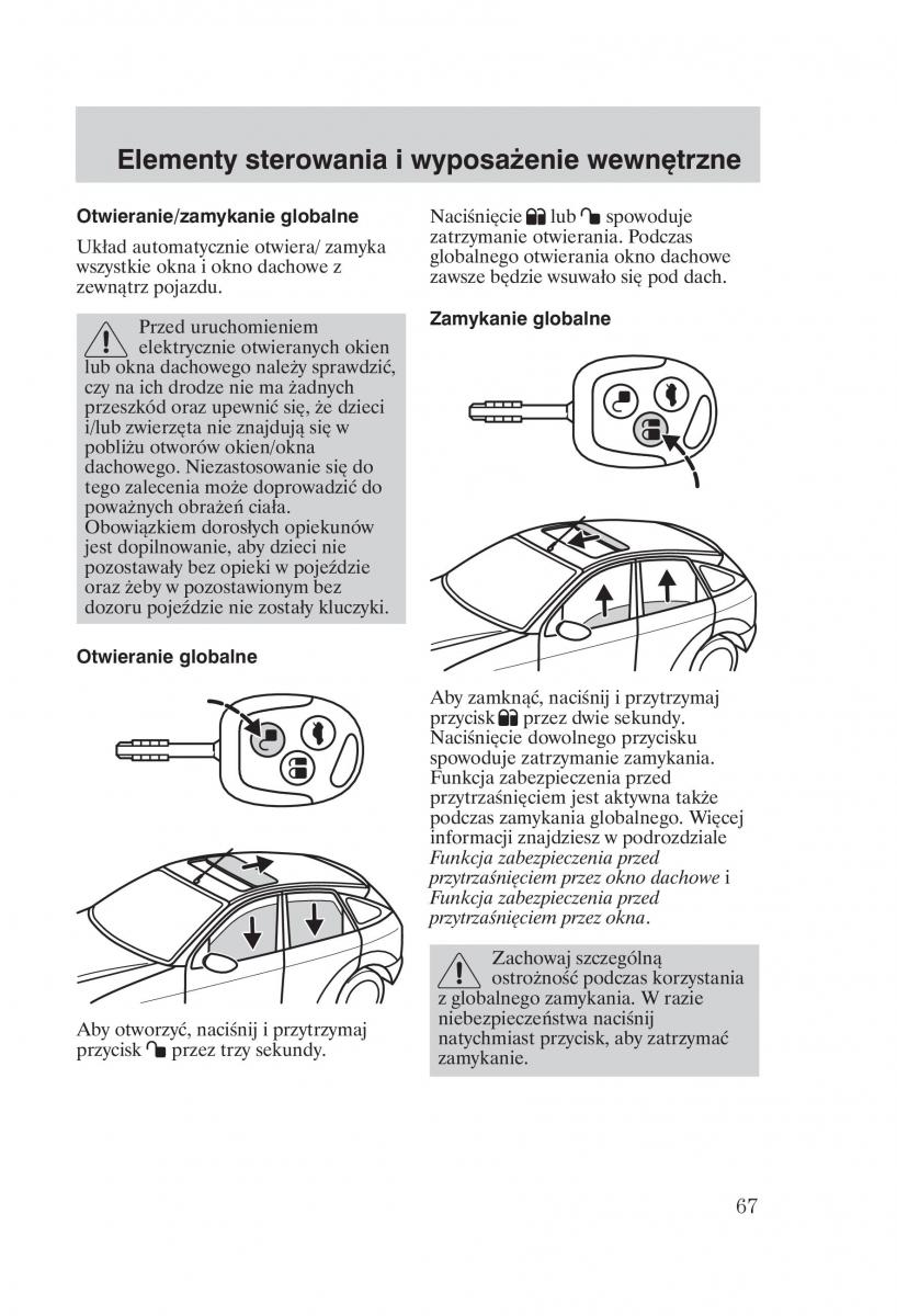 Ford Focus 1 I instrukcja obslugi / page 69