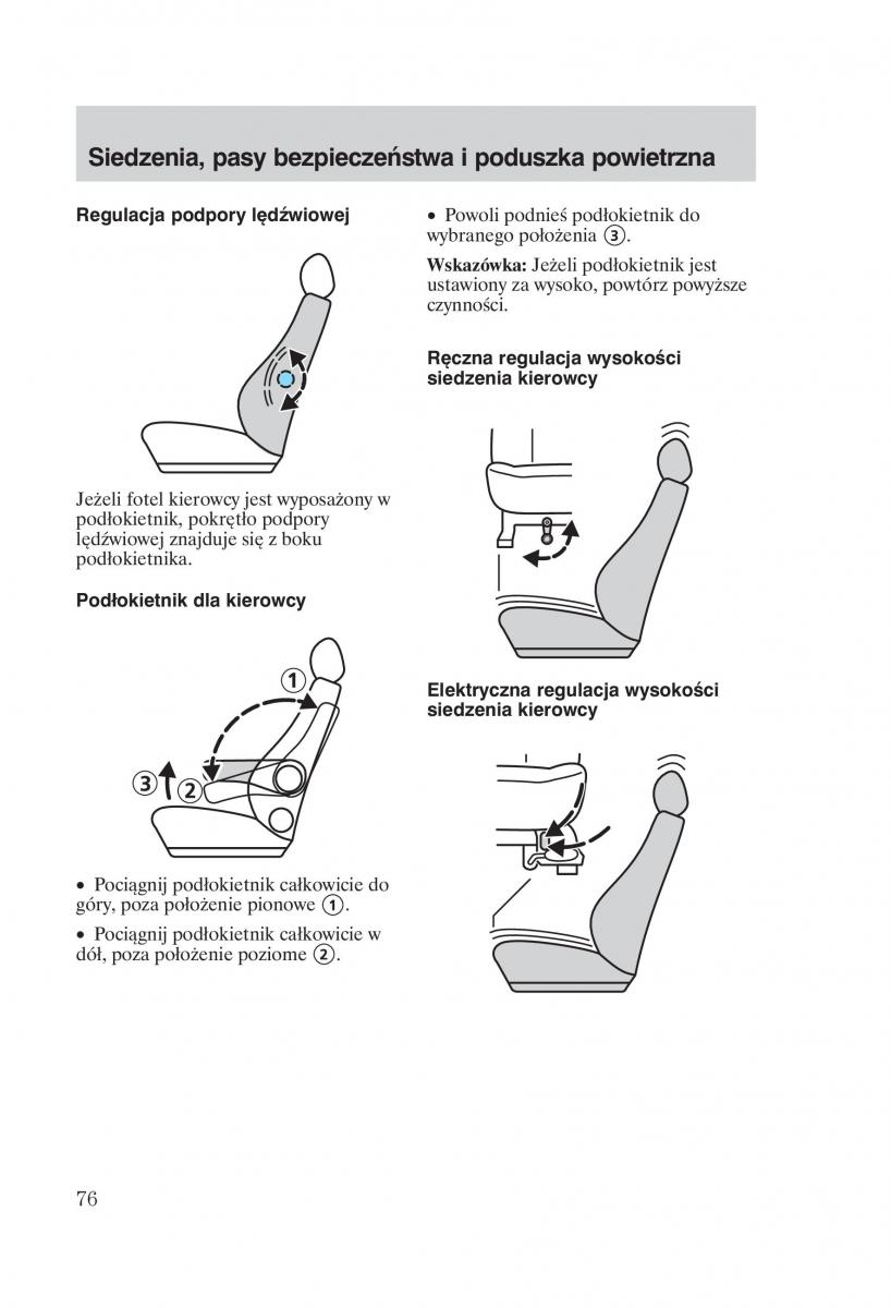 Ford Focus 1 I instrukcja obslugi / page 78