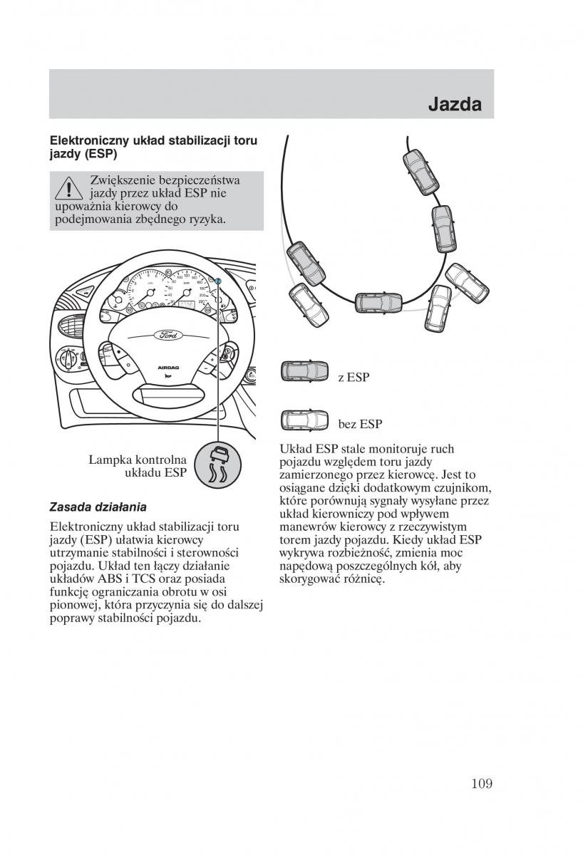 Ford Focus 1 I instrukcja obslugi / page 111