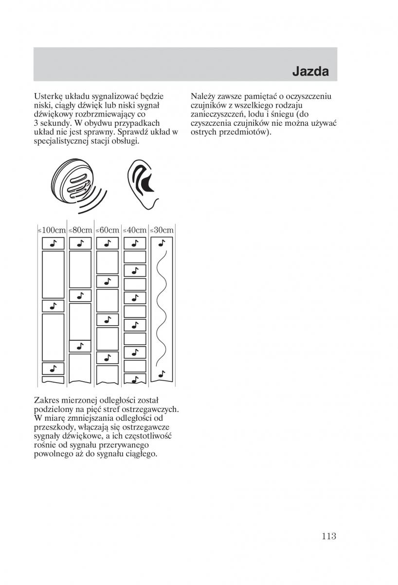 Ford Focus 1 I instrukcja obslugi / page 115