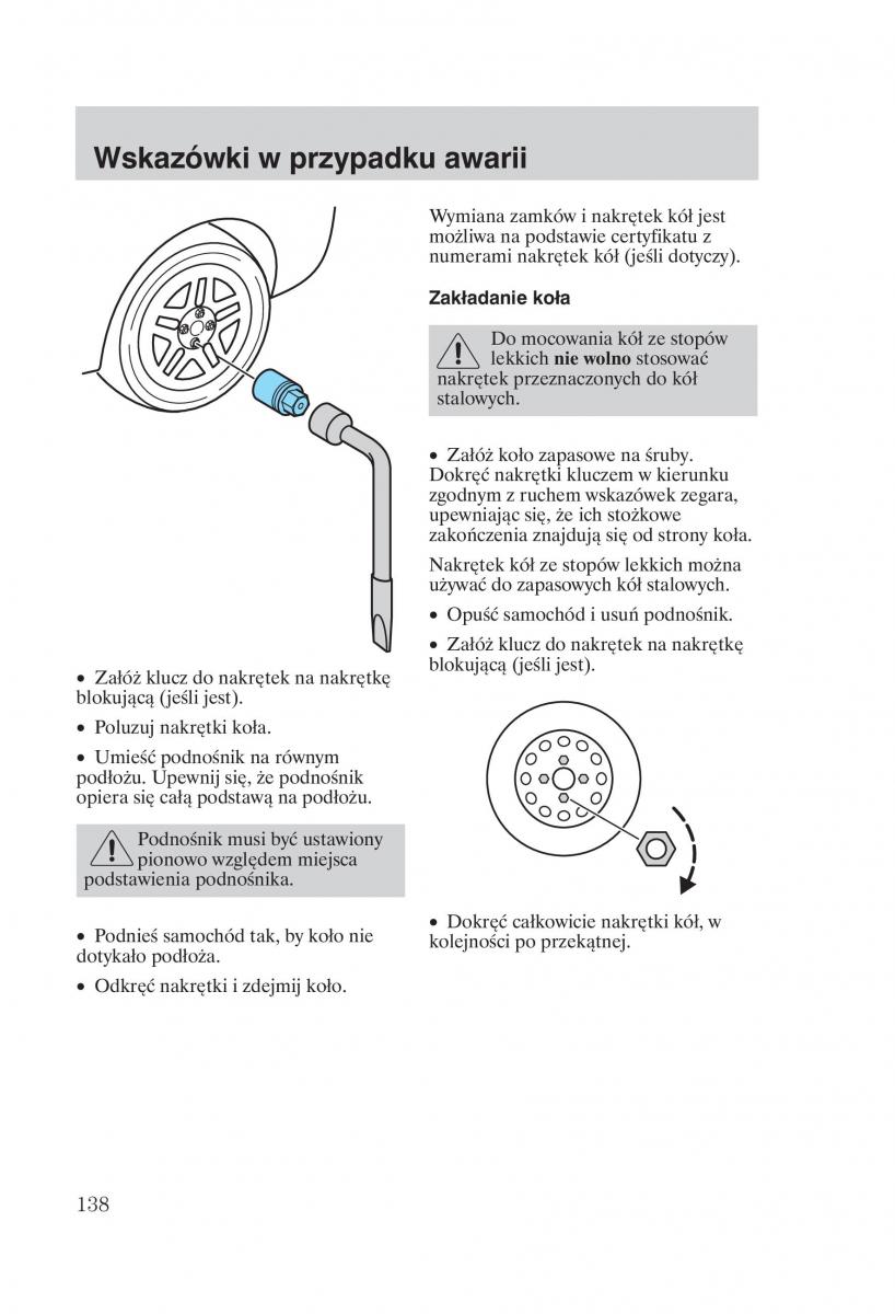 Ford Focus 1 I instrukcja obslugi / page 140