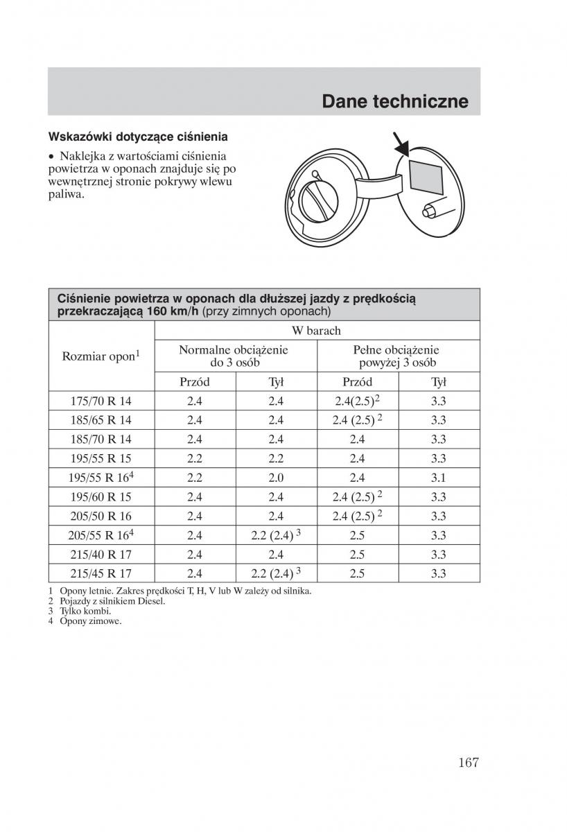 Ford Focus 1 I instrukcja obslugi / page 169