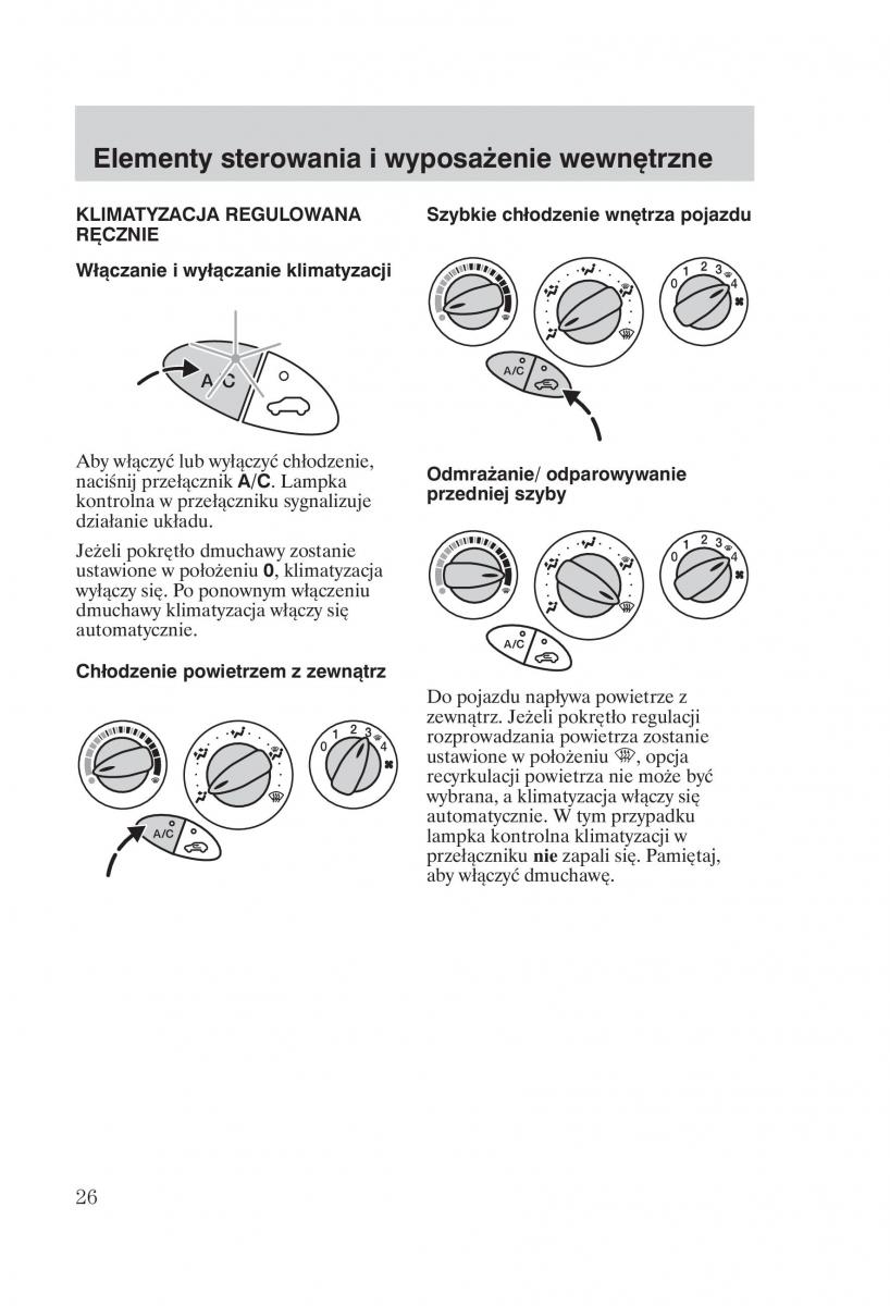 Ford Focus 1 I instrukcja obslugi / page 28