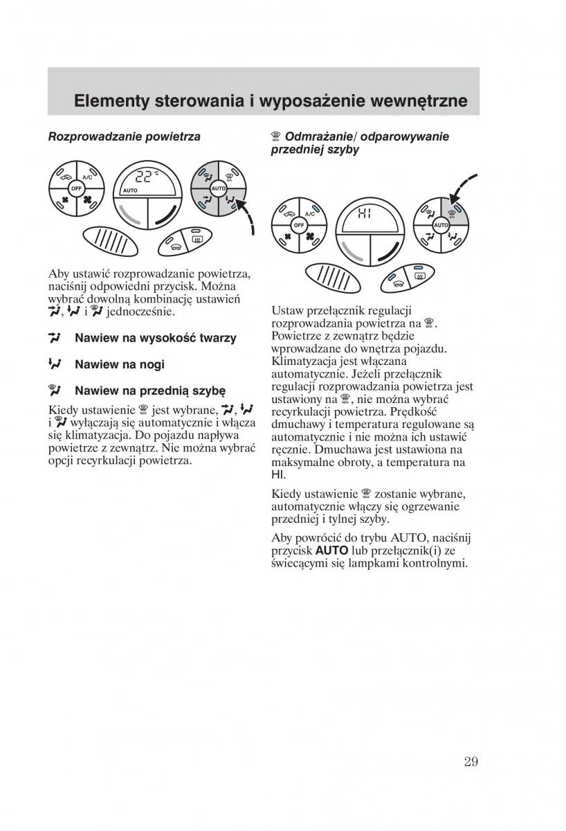 Ford Focus 1 I instrukcja obslugi / page 31