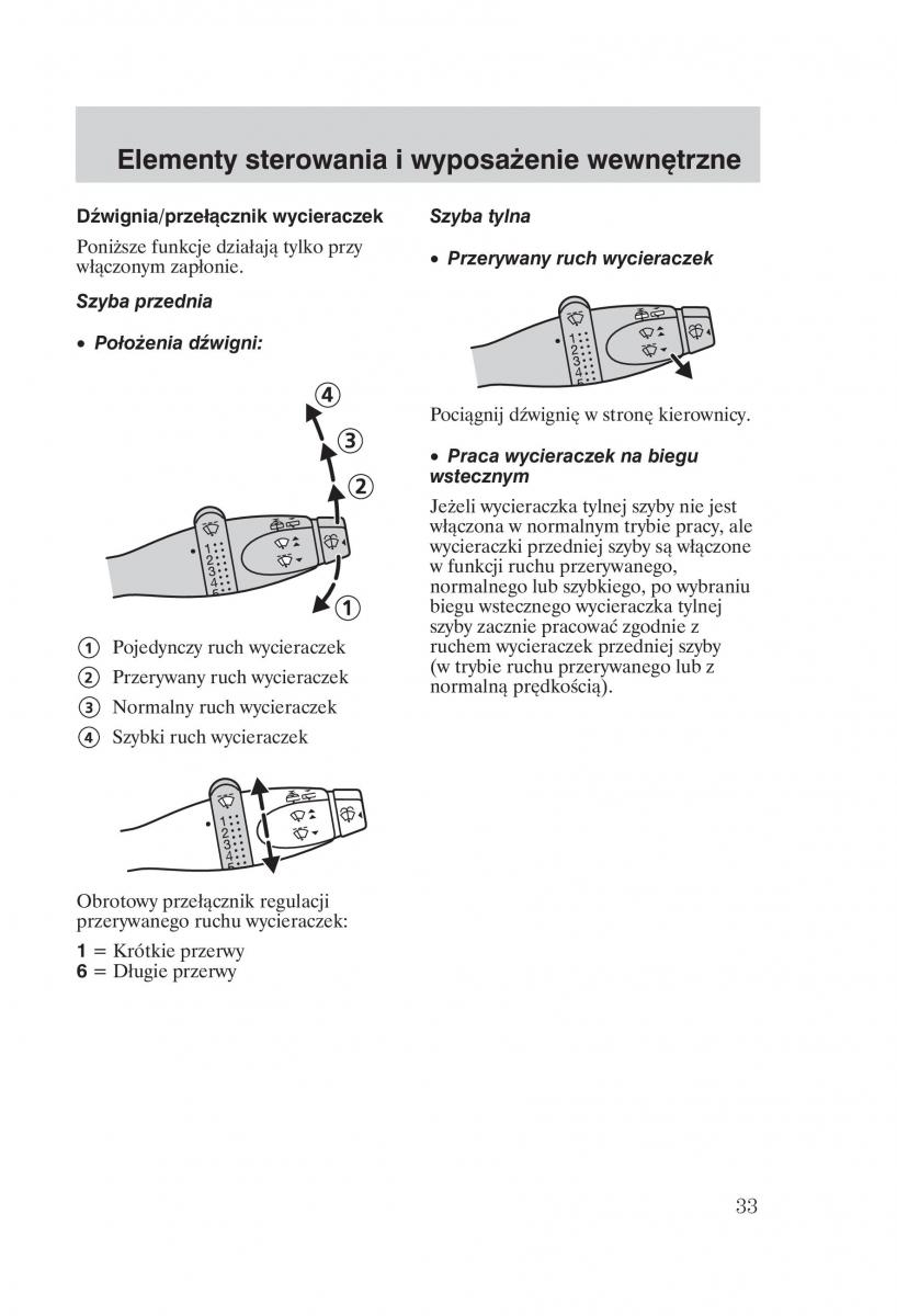 Ford Focus 1 I instrukcja obslugi / page 35