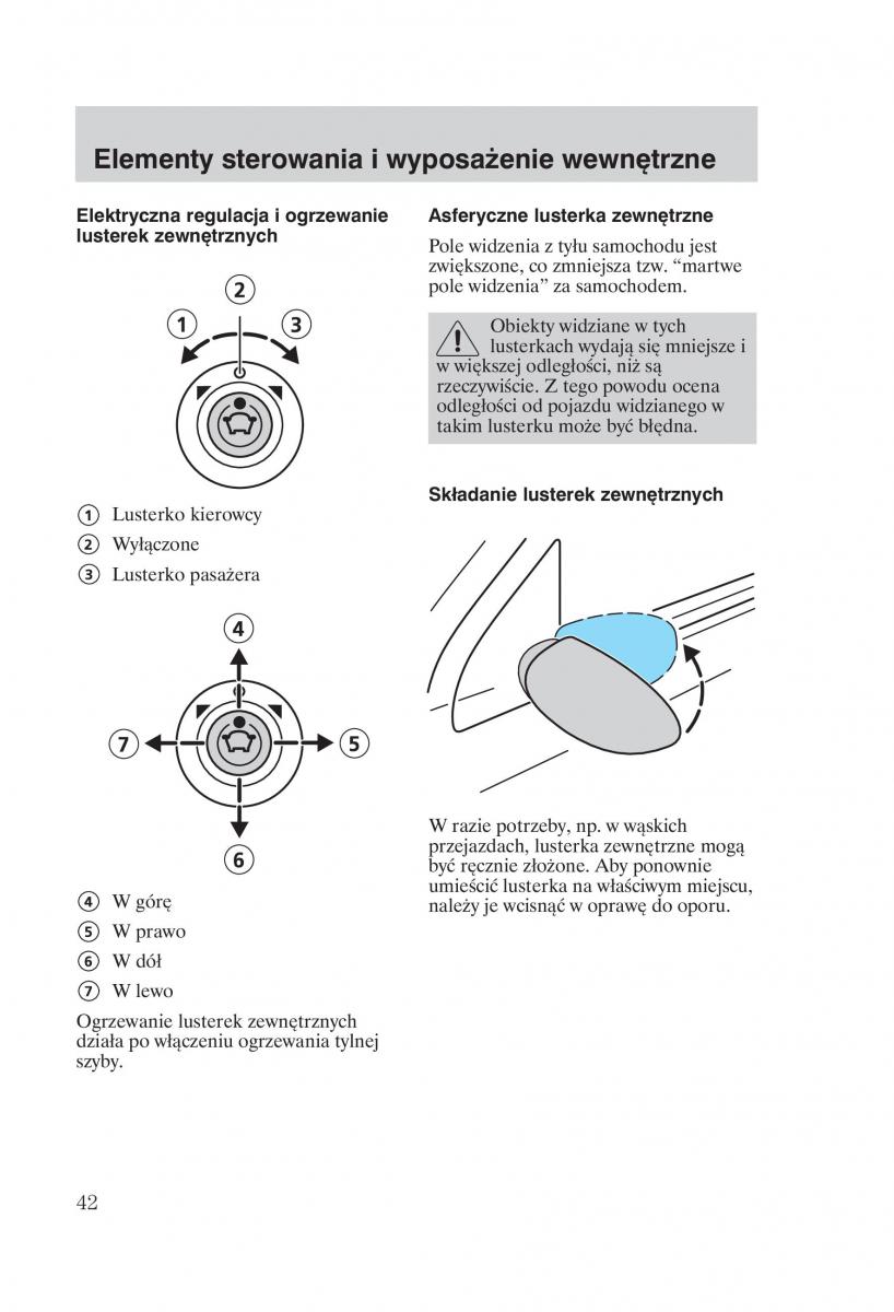 Ford Focus 1 I instrukcja obslugi / page 44