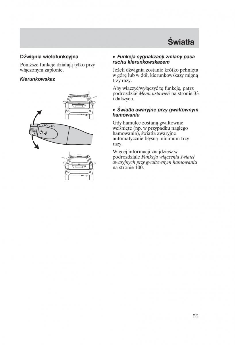 manual  Ford Fiesta VI instrukcja / page 55