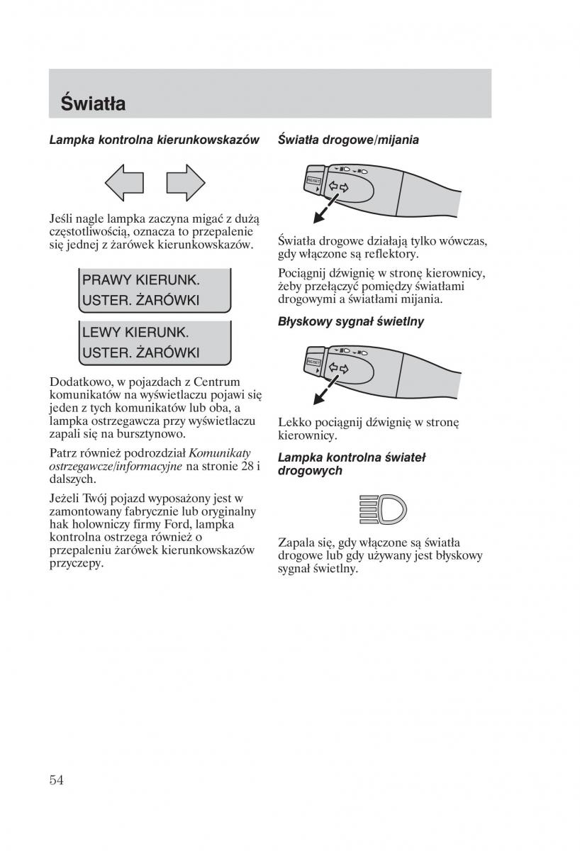 manual  Ford Fiesta VI instrukcja / page 56