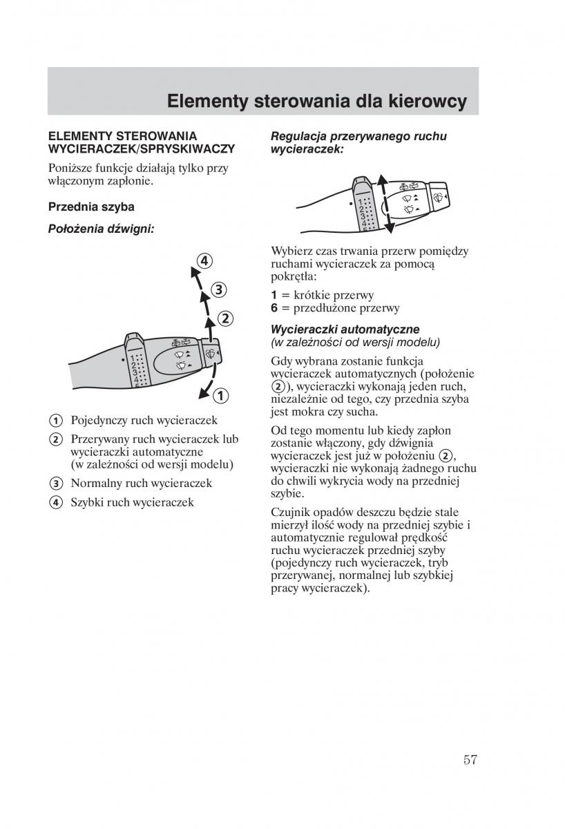 Ford Fiesta VI instrukcja obslugi / page 59