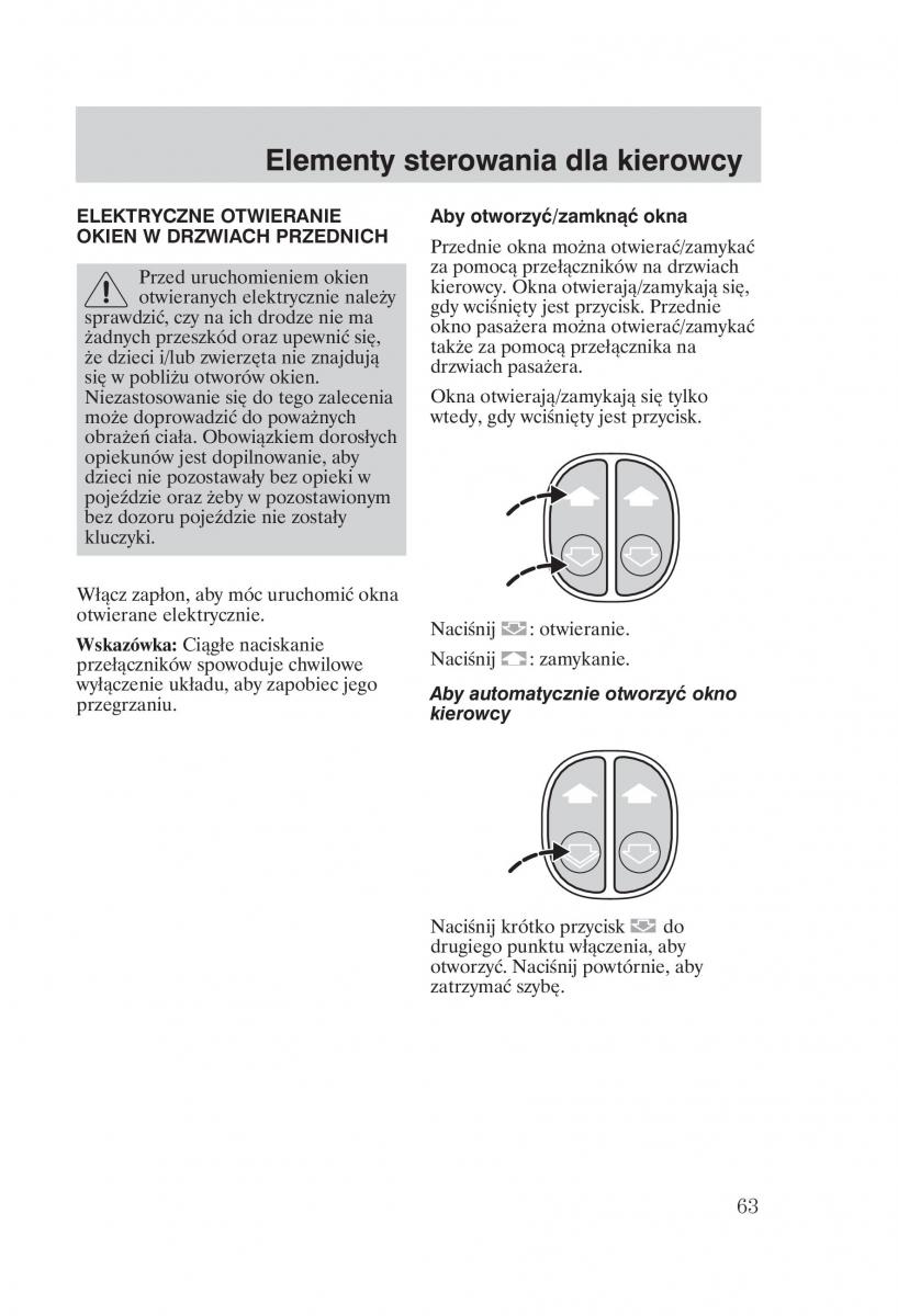 manual  Ford Fiesta VI instrukcja / page 65