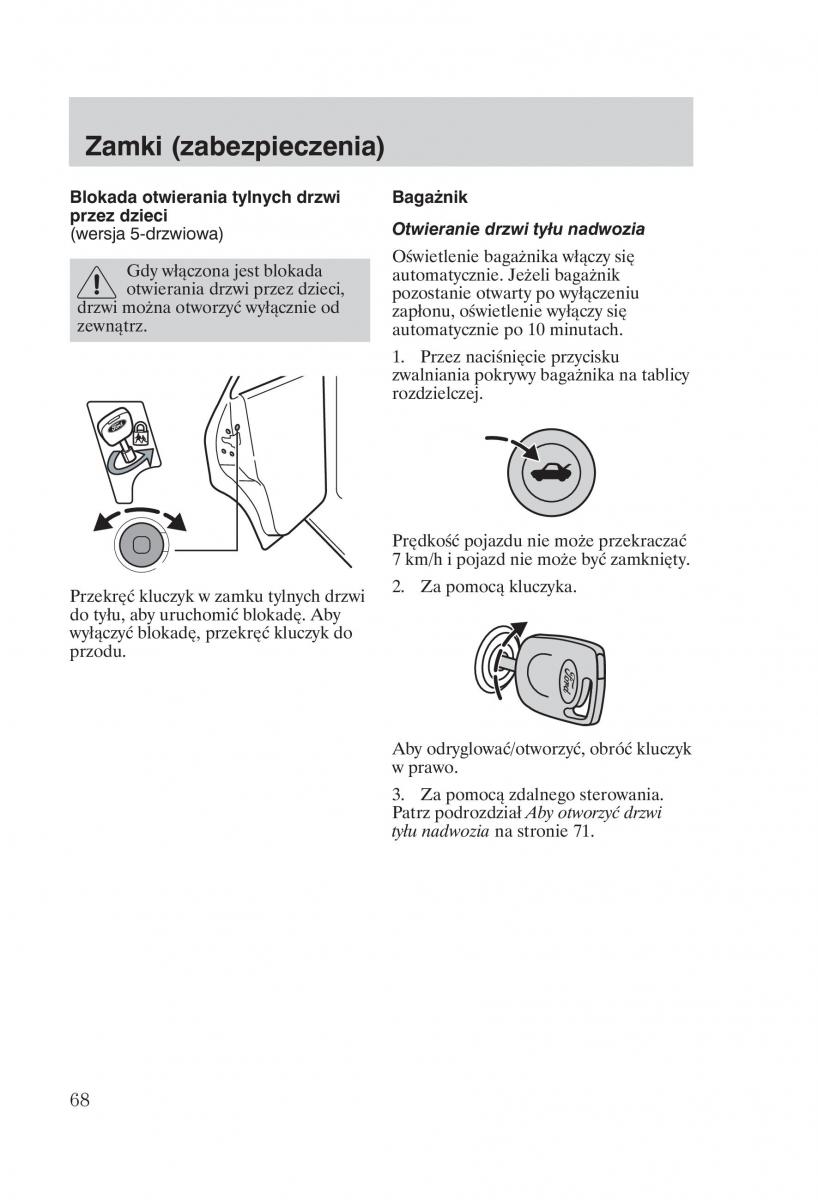 manual  Ford Fiesta VI instrukcja / page 70