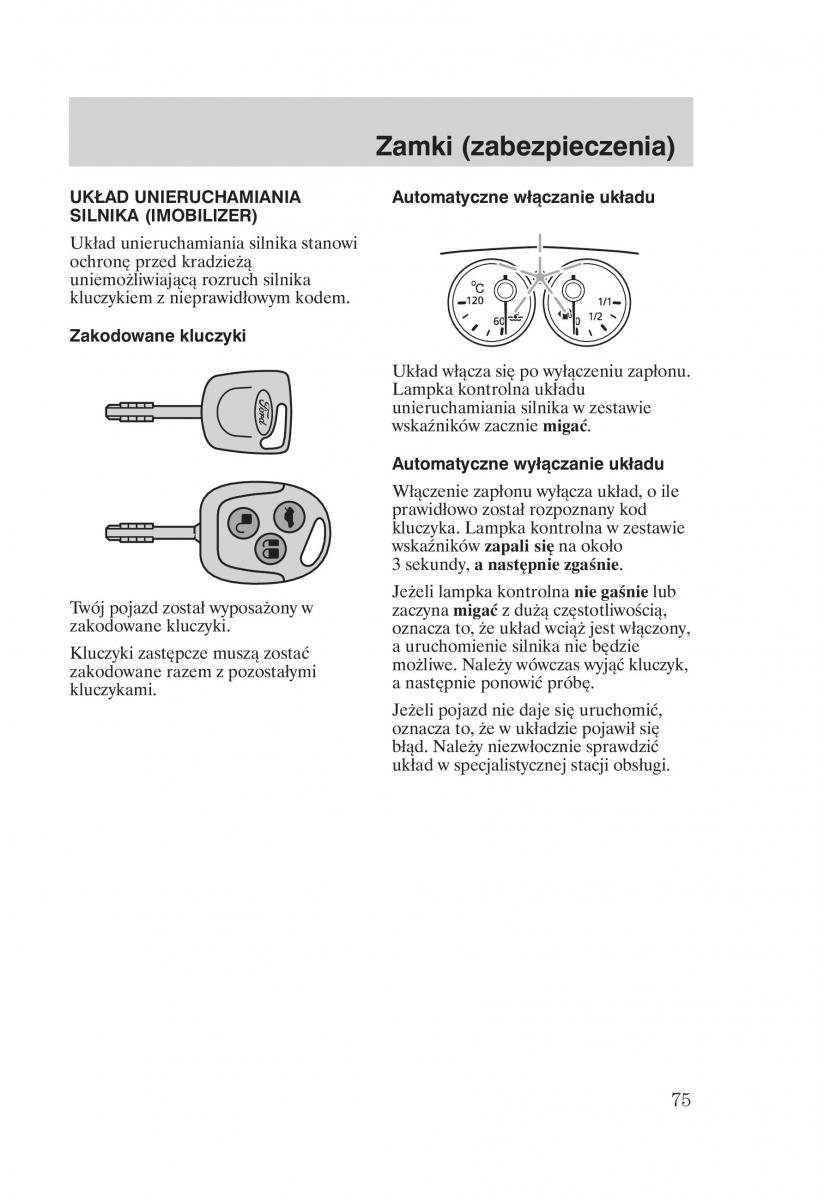 manual  Ford Fiesta VI instrukcja / page 77