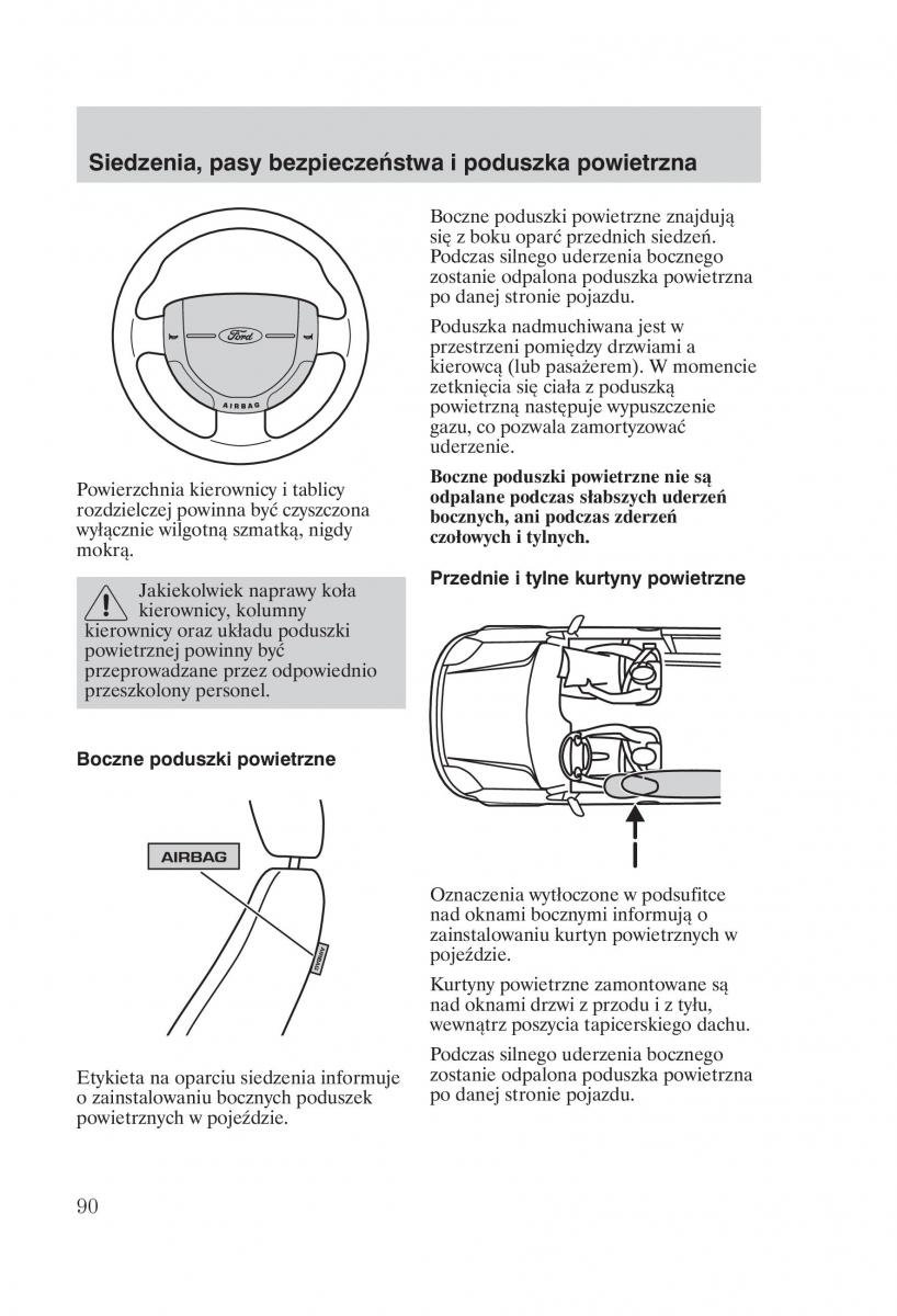 manual  Ford Fiesta VI instrukcja / page 92