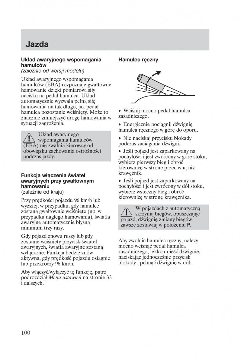 manual  Ford Fiesta VI instrukcja / page 102