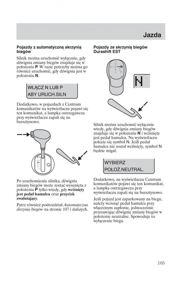 manual  Ford Fiesta VI instrukcja / page 107