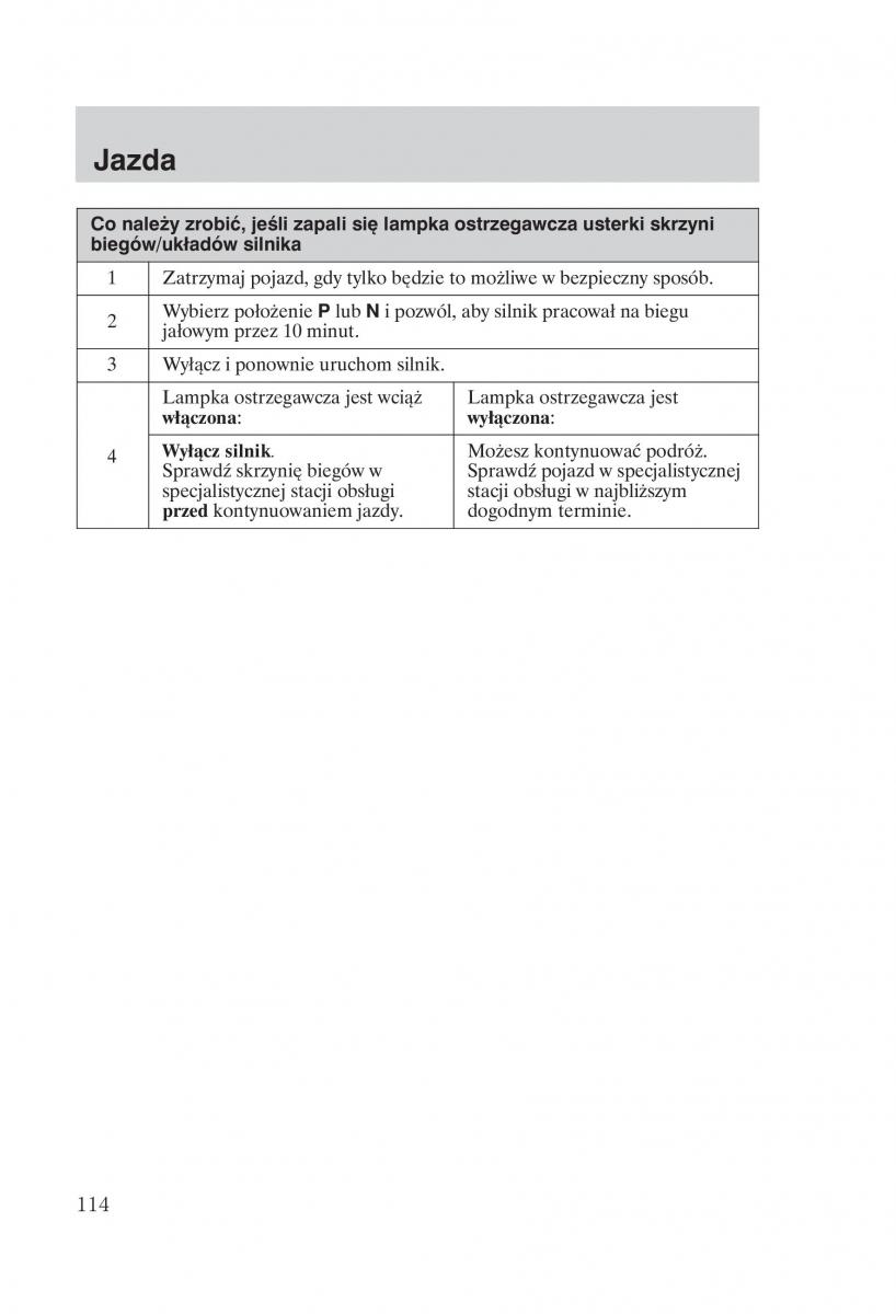 manual  Ford Fiesta VI instrukcja / page 116