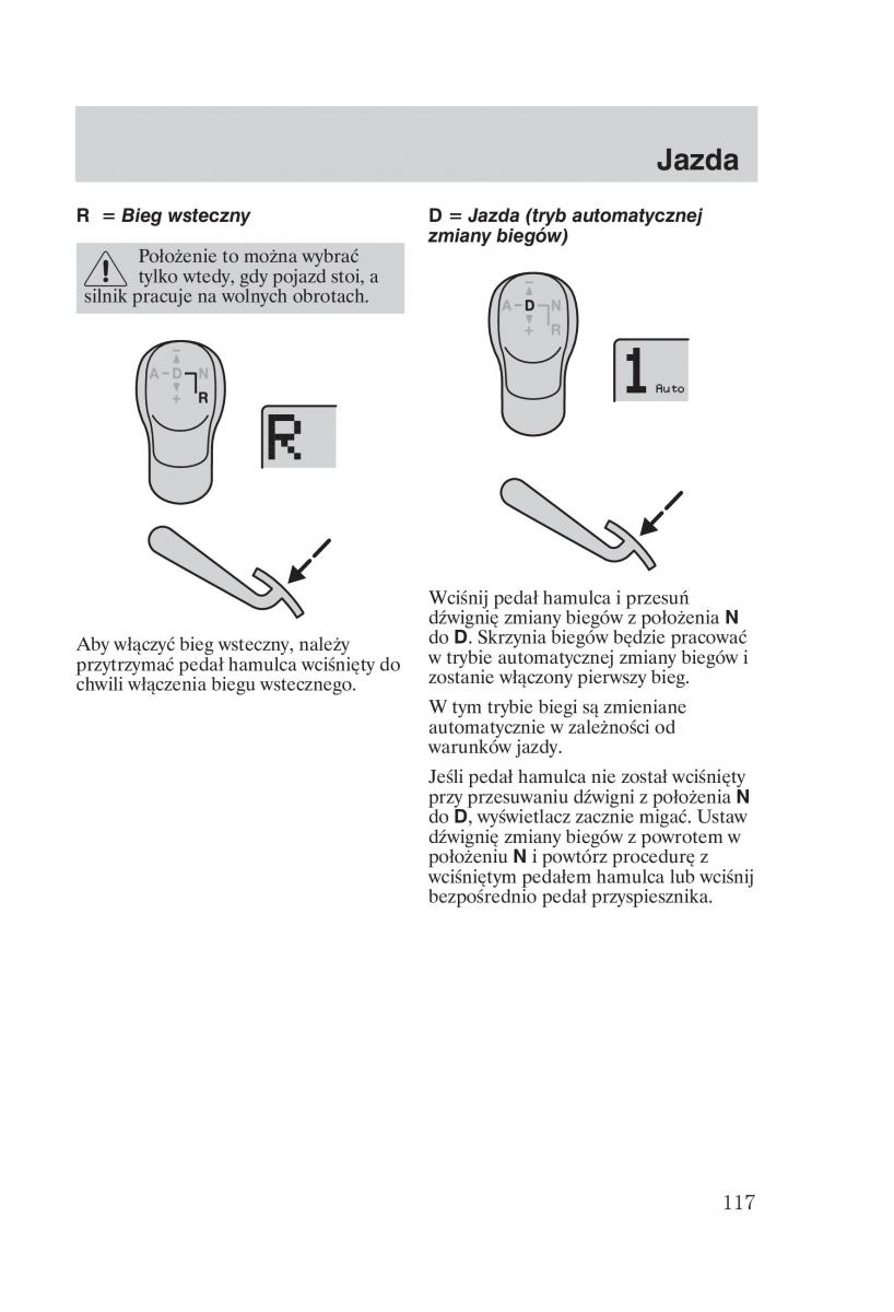 manual  Ford Fiesta VI instrukcja / page 119