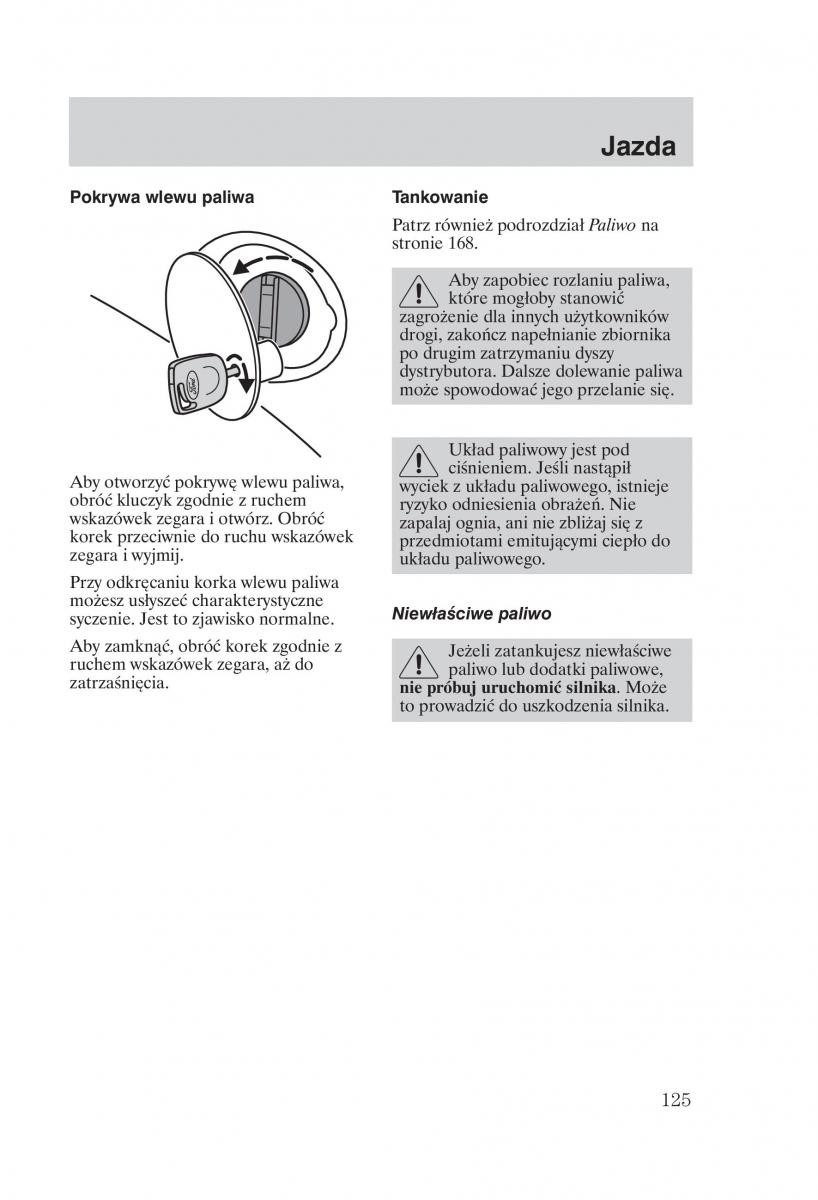 manual  Ford Fiesta VI instrukcja / page 127