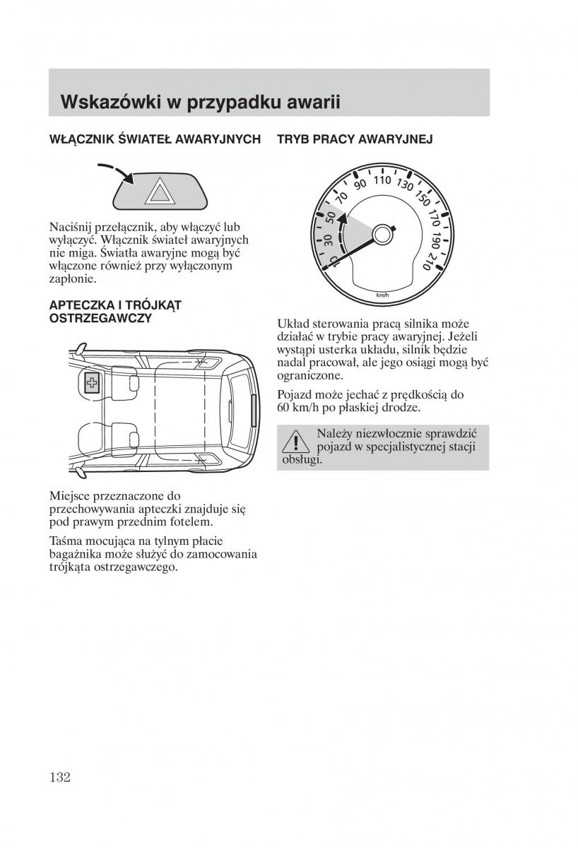 manual  Ford Fiesta VI instrukcja / page 134