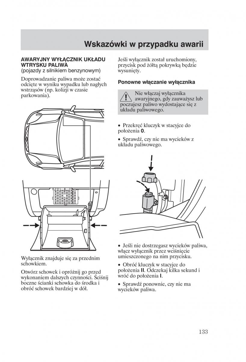 manual  Ford Fiesta VI instrukcja / page 135