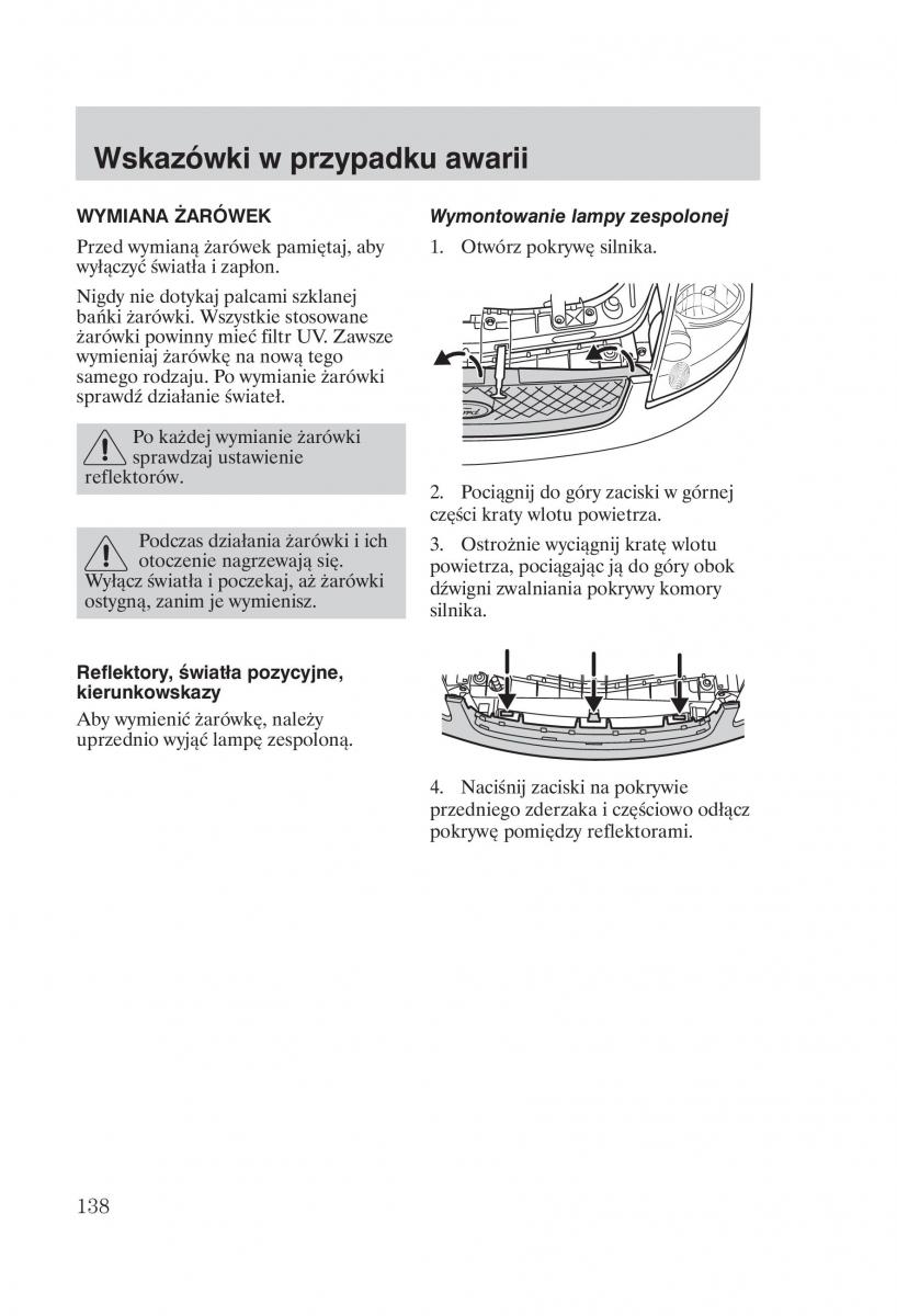 manual  Ford Fiesta VI instrukcja / page 140