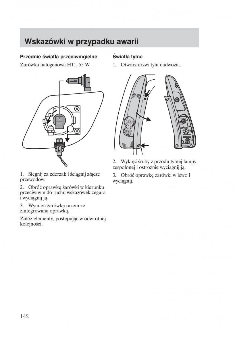 manual  Ford Fiesta VI instrukcja / page 144