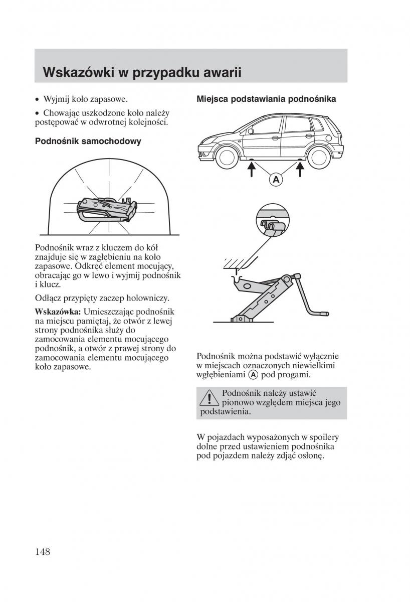 manual  Ford Fiesta VI instrukcja / page 150