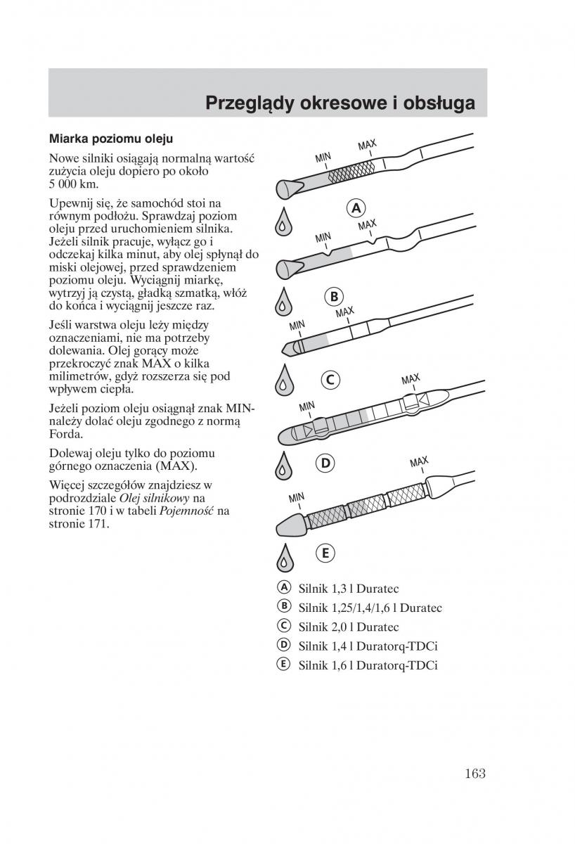 manual  Ford Fiesta VI instrukcja / page 165