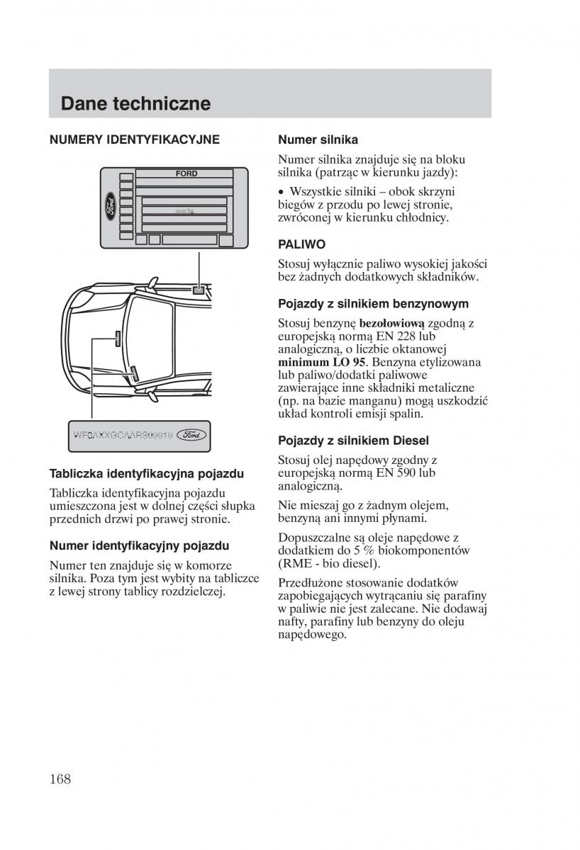 manual  Ford Fiesta VI instrukcja / page 170