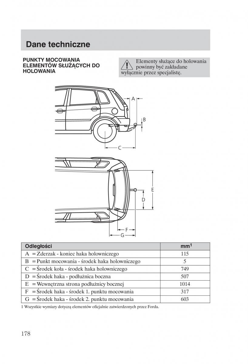 manual  Ford Fiesta VI instrukcja / page 180