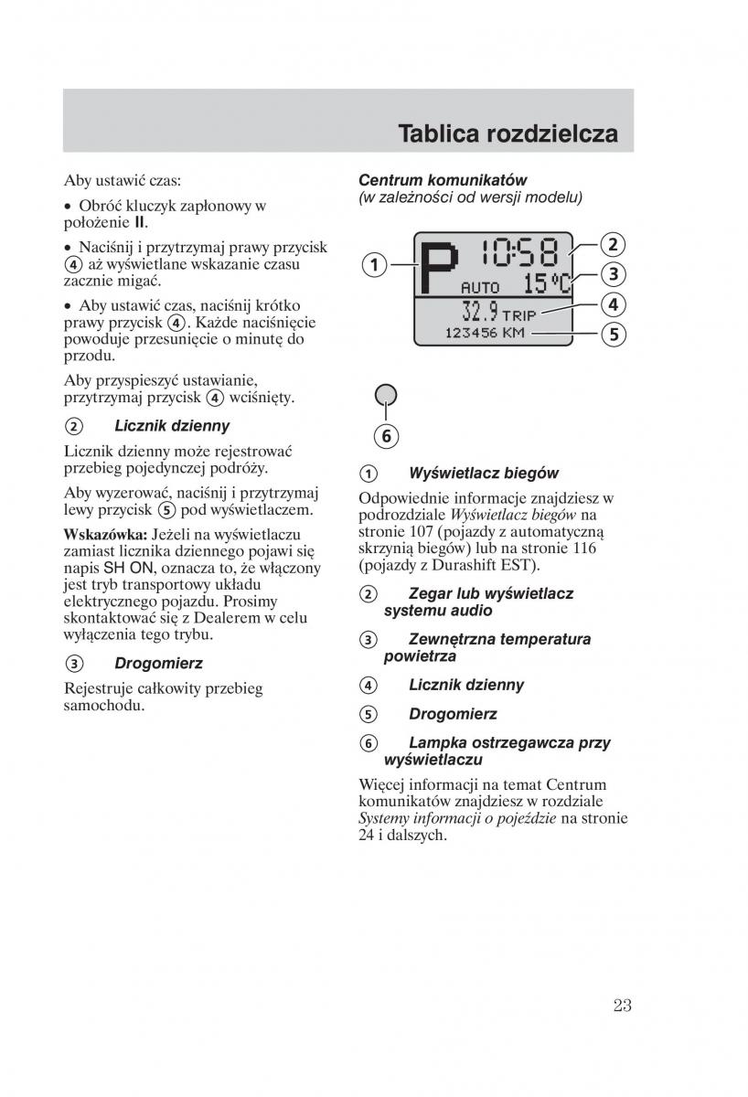 Ford Fiesta VI instrukcja obslugi / page 25