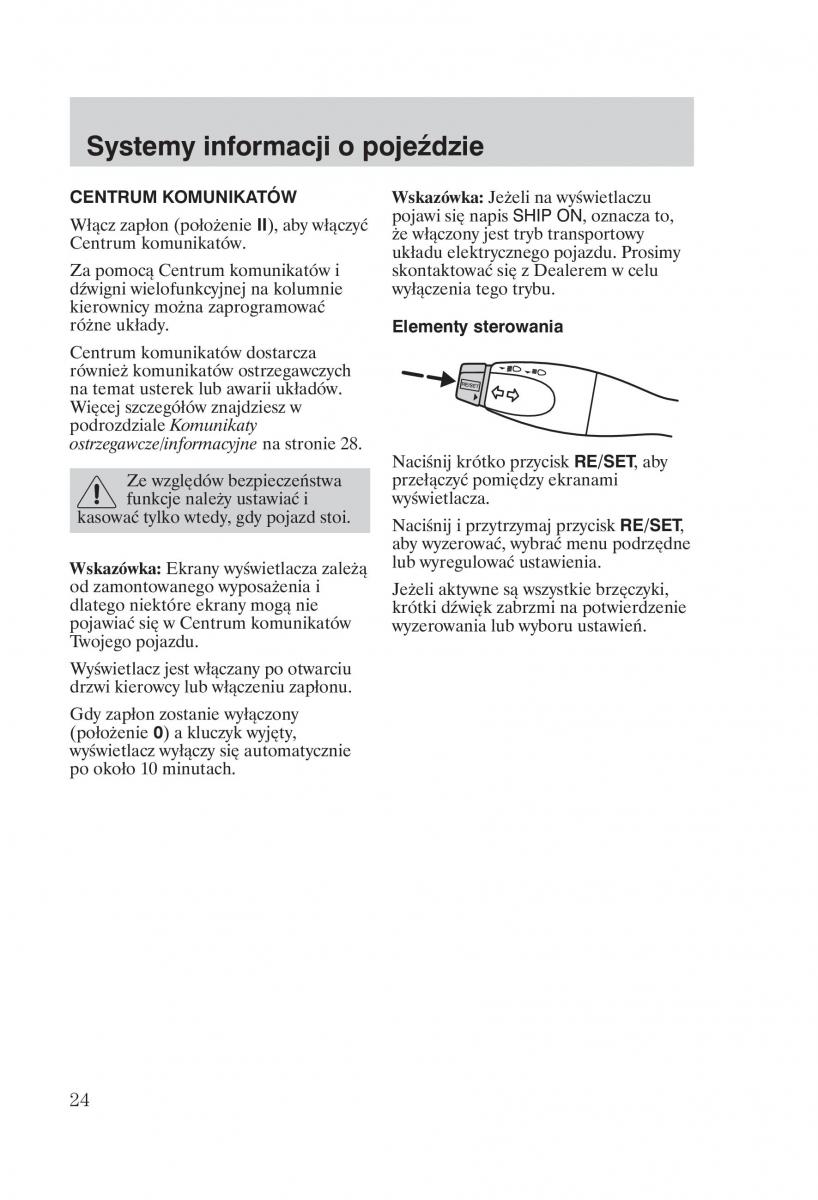 manual  Ford Fiesta VI instrukcja / page 26