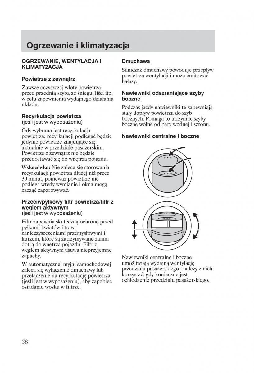 manual  Ford Fiesta VI instrukcja / page 40