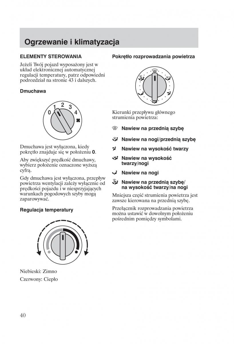 manual  Ford Fiesta VI instrukcja / page 42