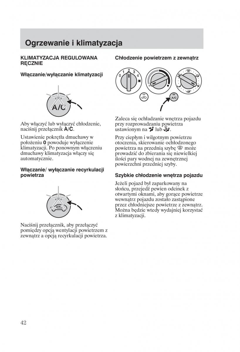 manual  Ford Fiesta VI instrukcja / page 44