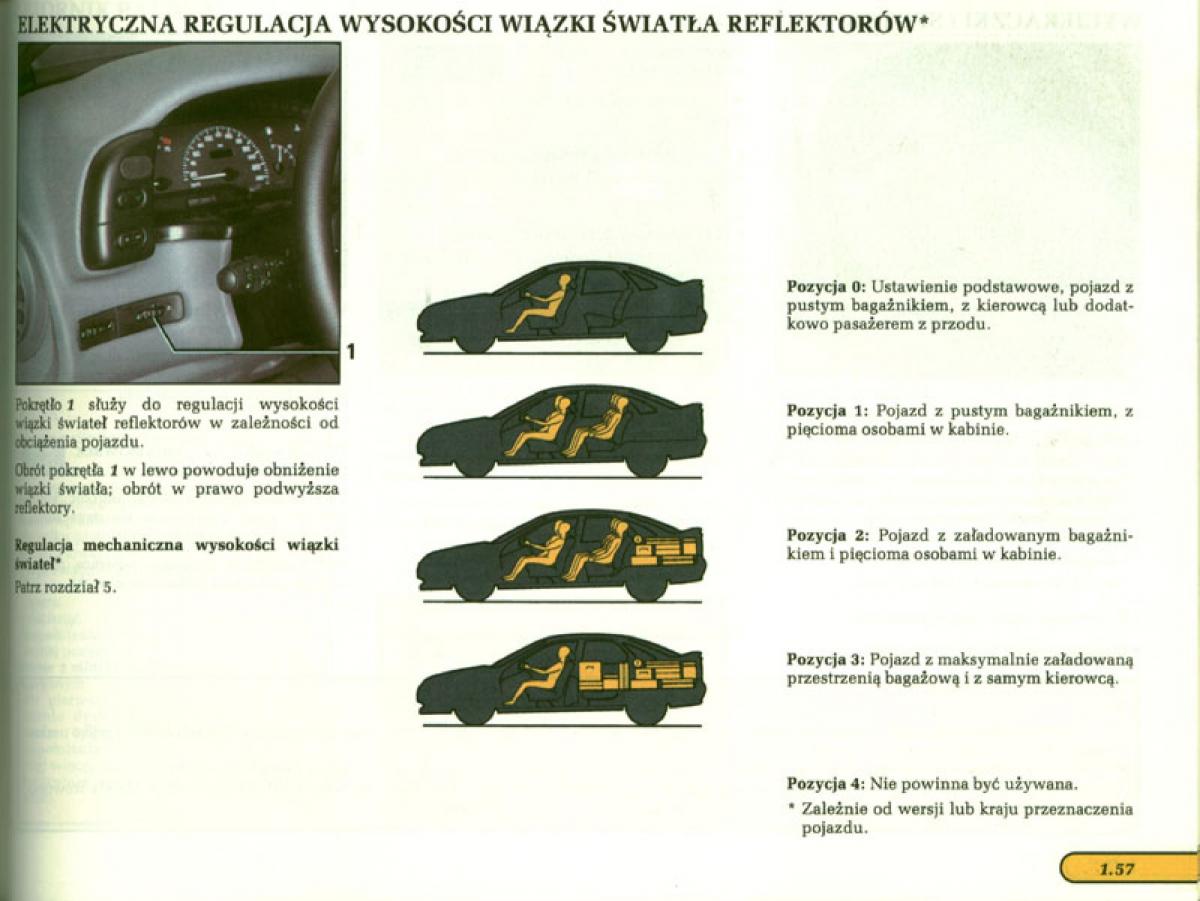 manual  Renault Laguna I 1 instrukcja / page 58