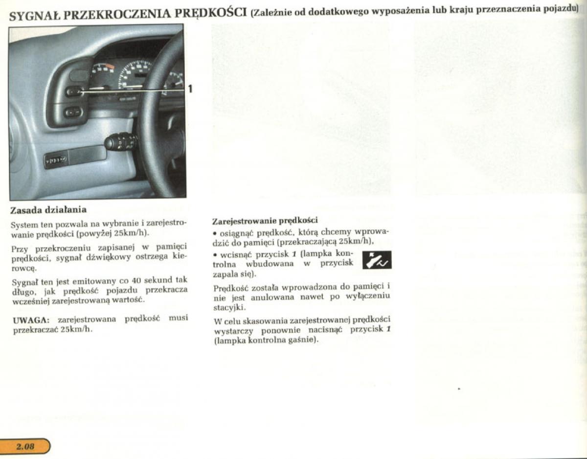 manual  Renault Laguna I 1 instrukcja / page 68