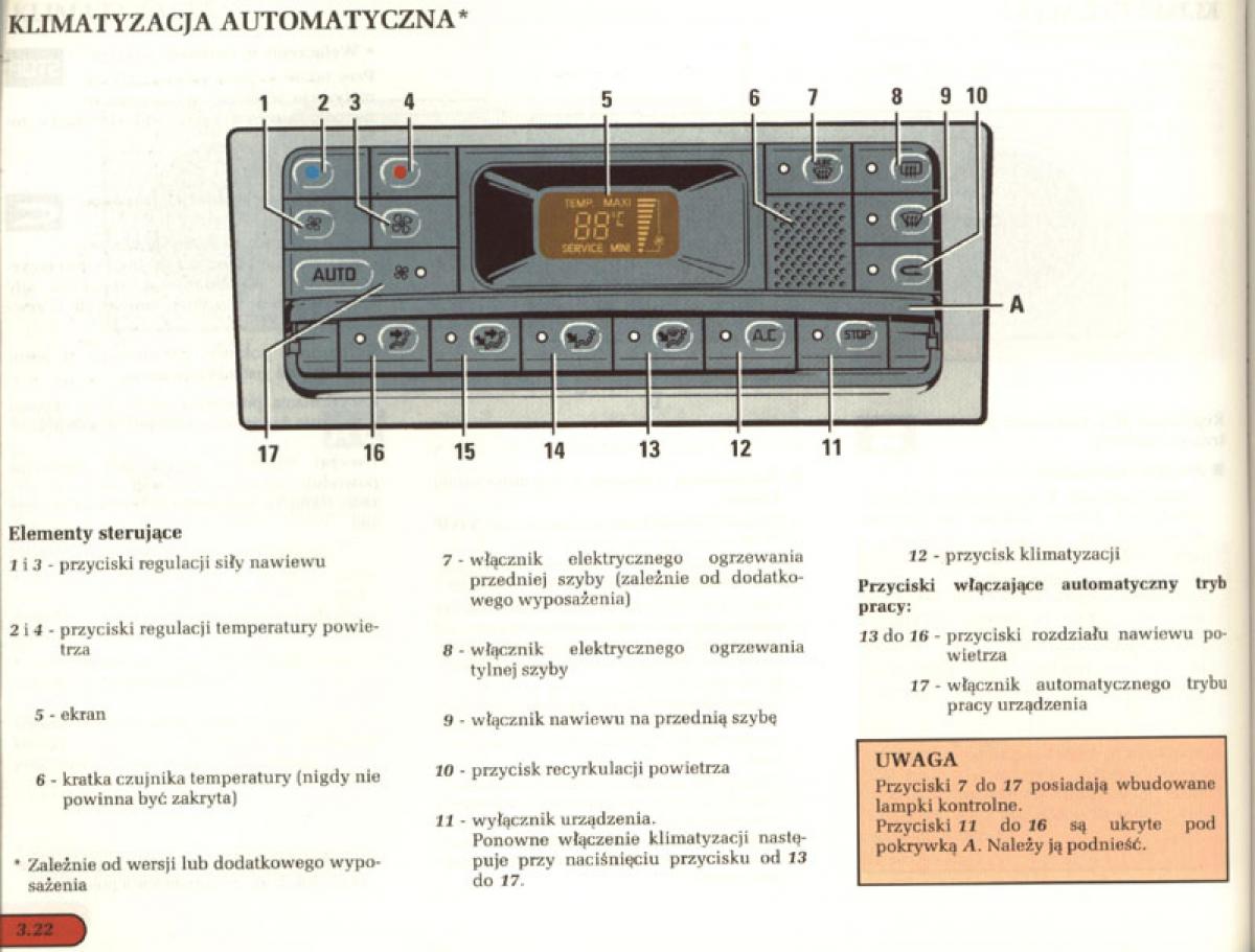 Renault Laguna I 1 instrukcja obslugi / page 93