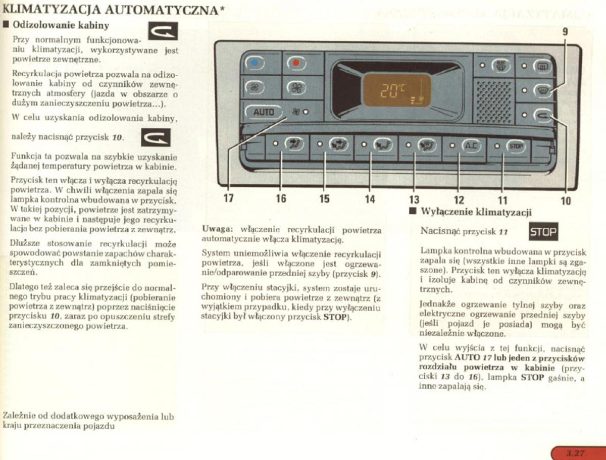 manual  Renault Laguna I 1 instrukcja / page 98