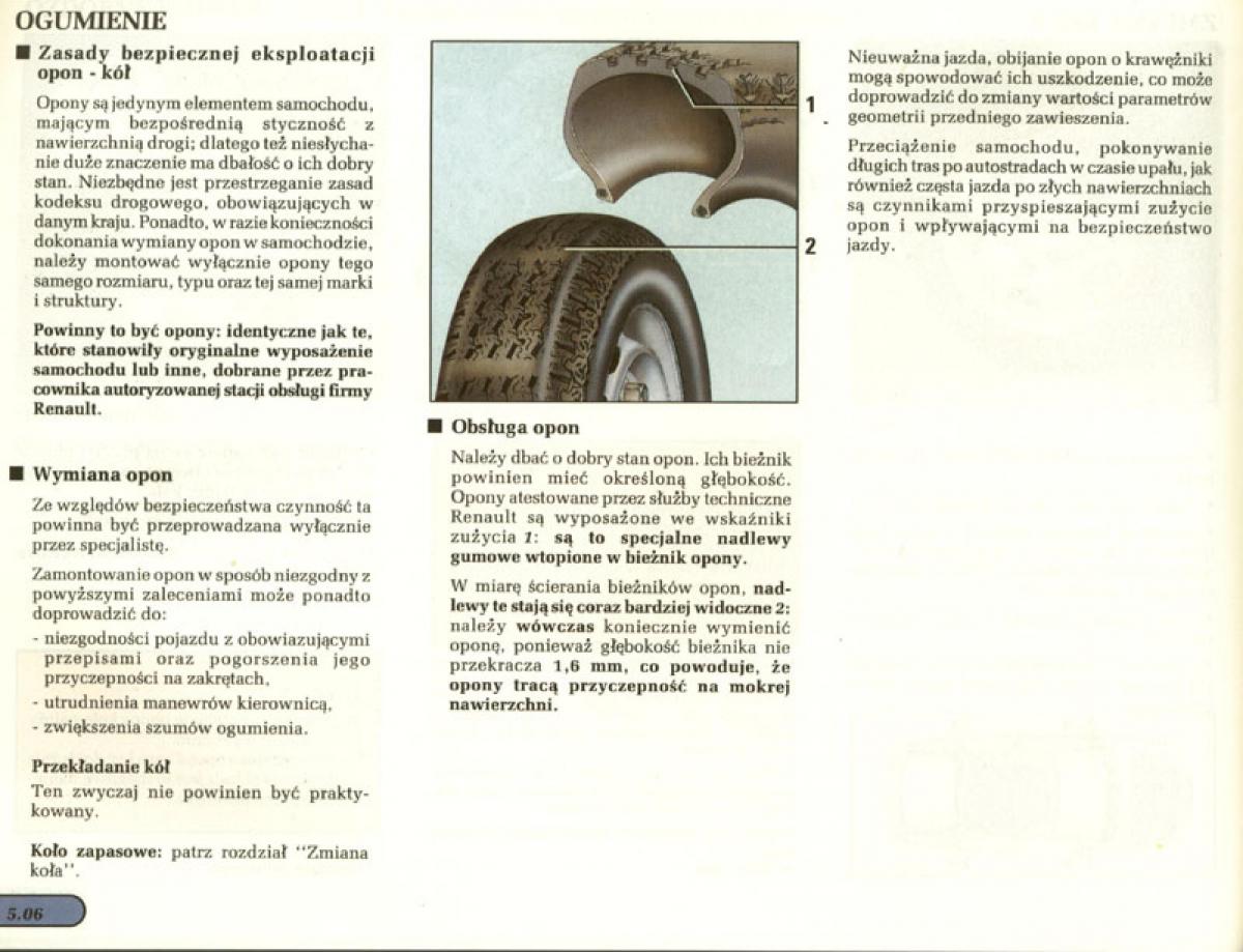 manual  Renault Laguna I 1 instrukcja / page 119