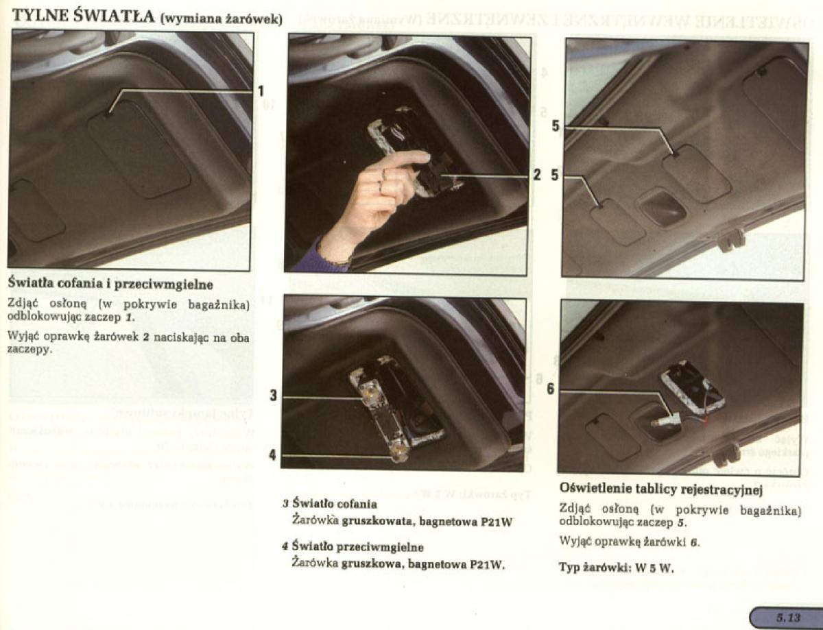 manual  Renault Laguna I 1 instrukcja / page 126