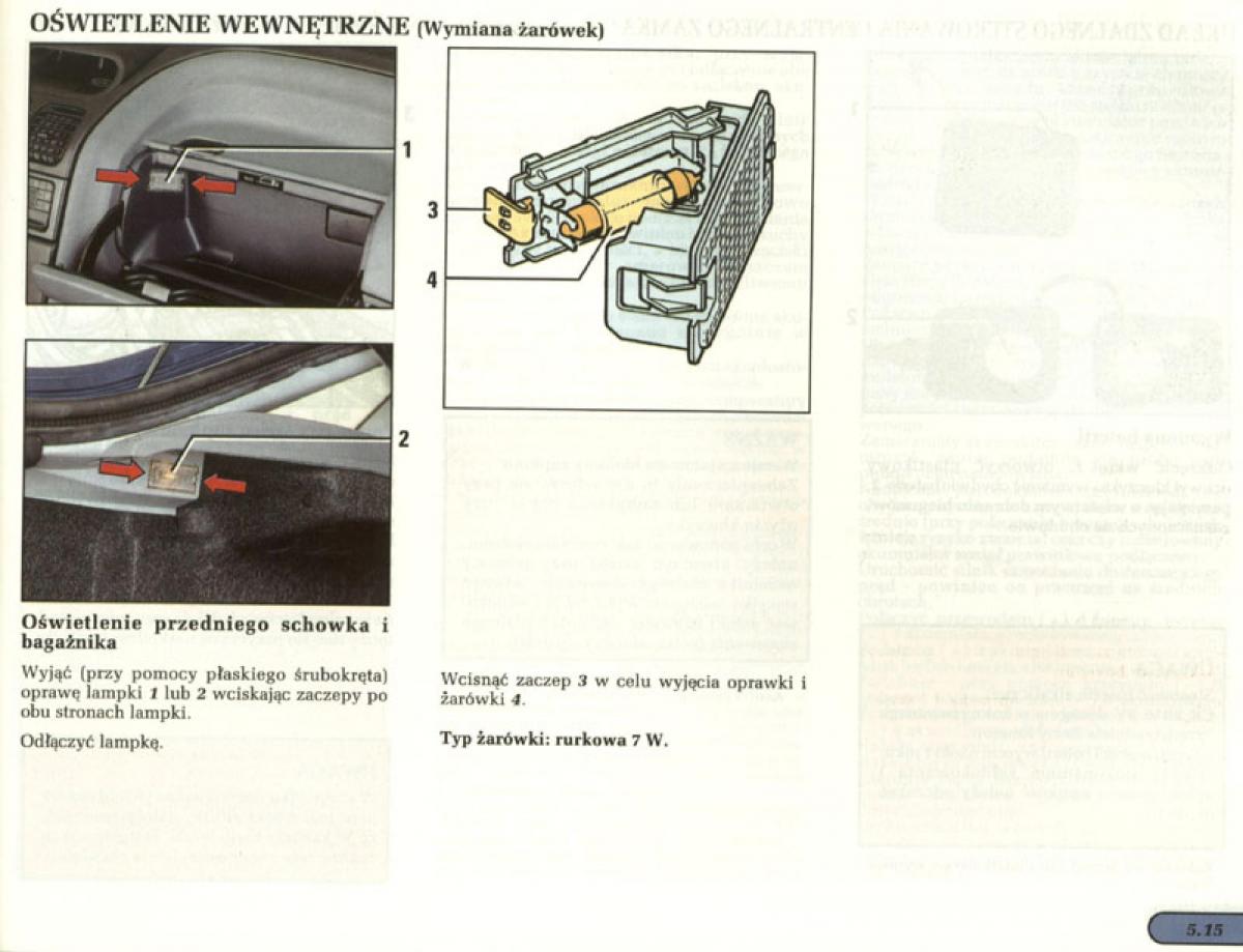 manual  Renault Laguna I 1 instrukcja / page 128