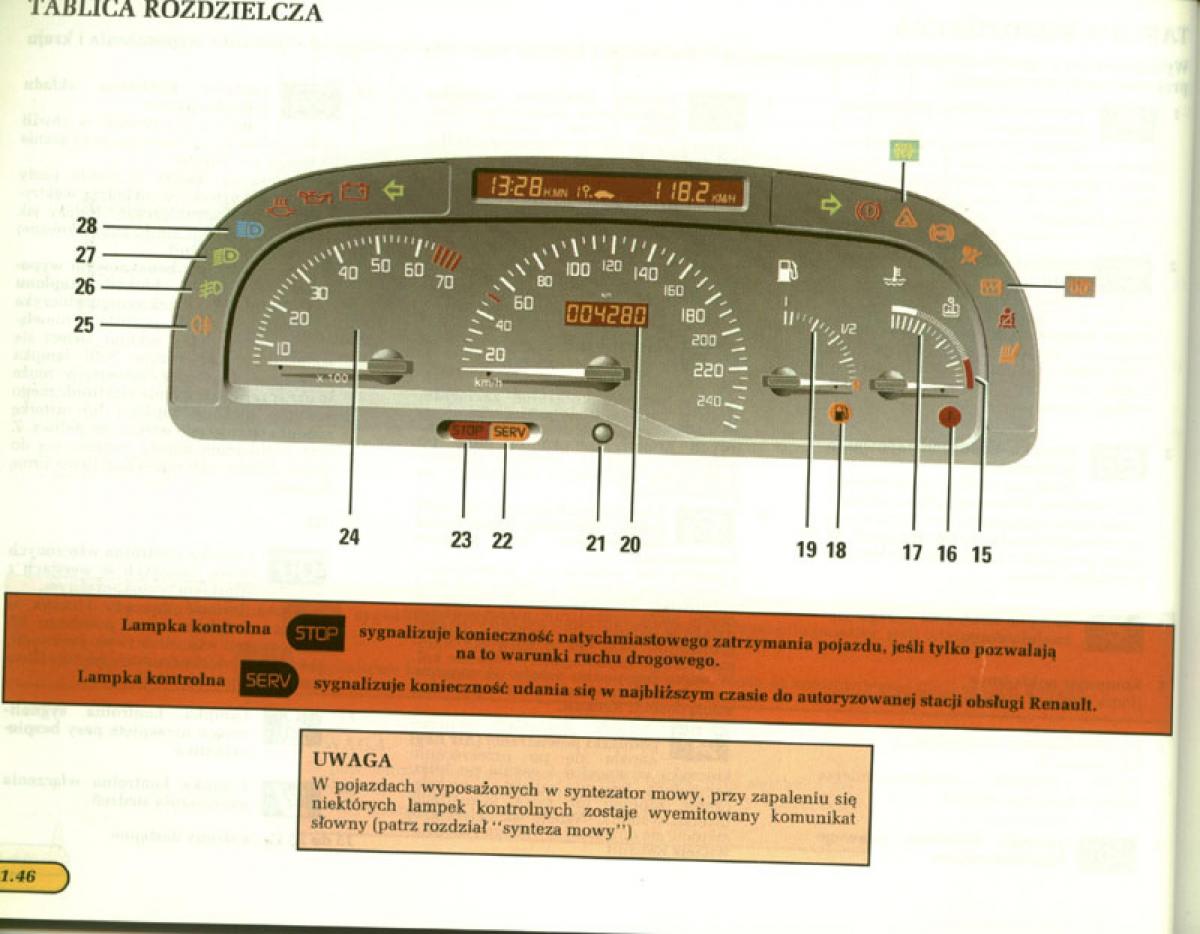 manual  Renault Laguna I 1 instrukcja / page 47