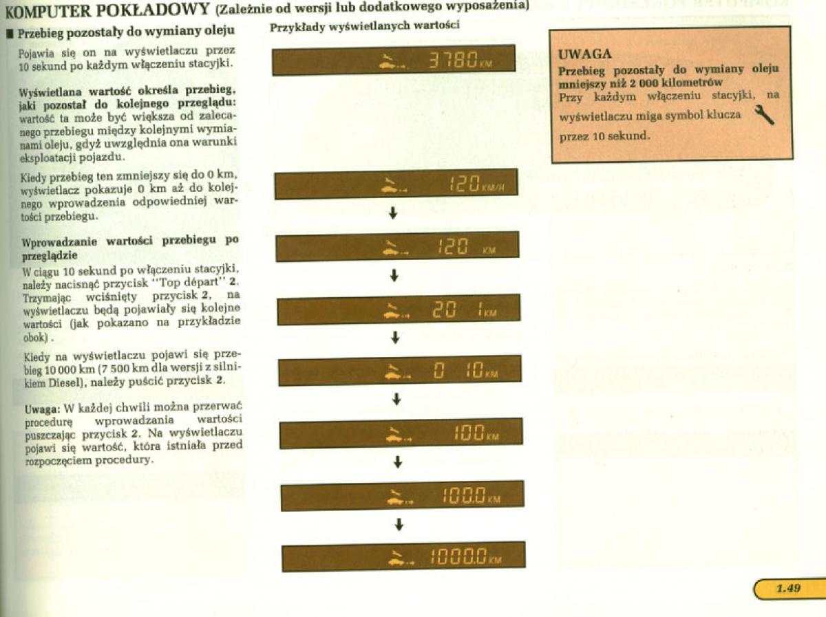 manual  Renault Laguna I 1 instrukcja / page 50