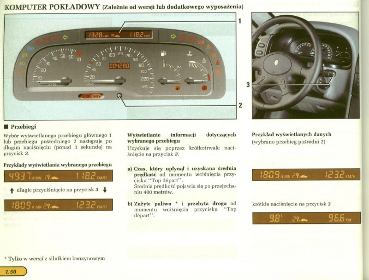 manual  Renault Laguna I 1 instrukcja / page 51