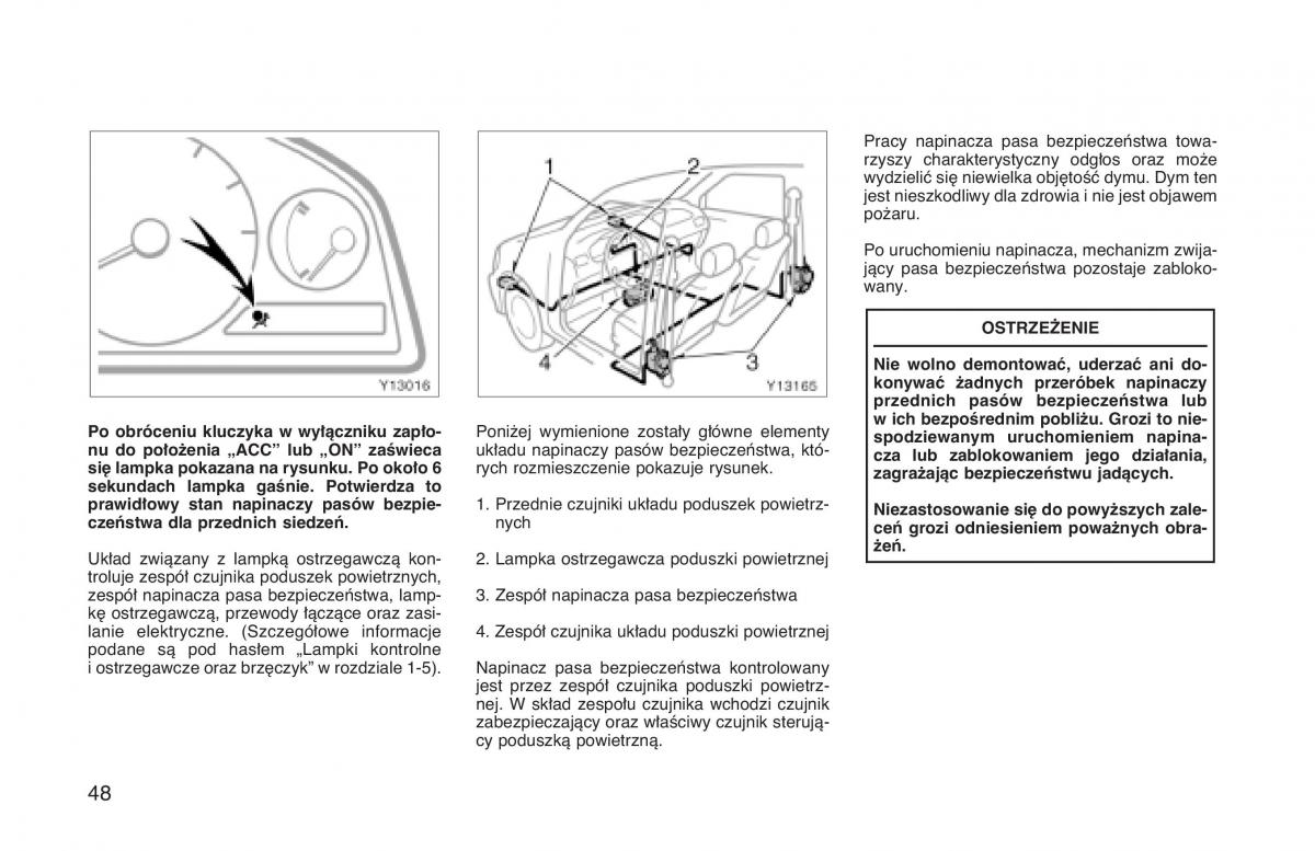 Toyota Land Cruiser J90 instrukcja obslugi / page 55