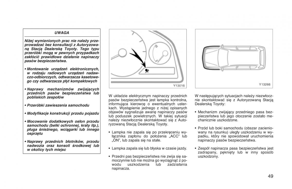 Toyota Land Cruiser J90 instrukcja obslugi / page 56