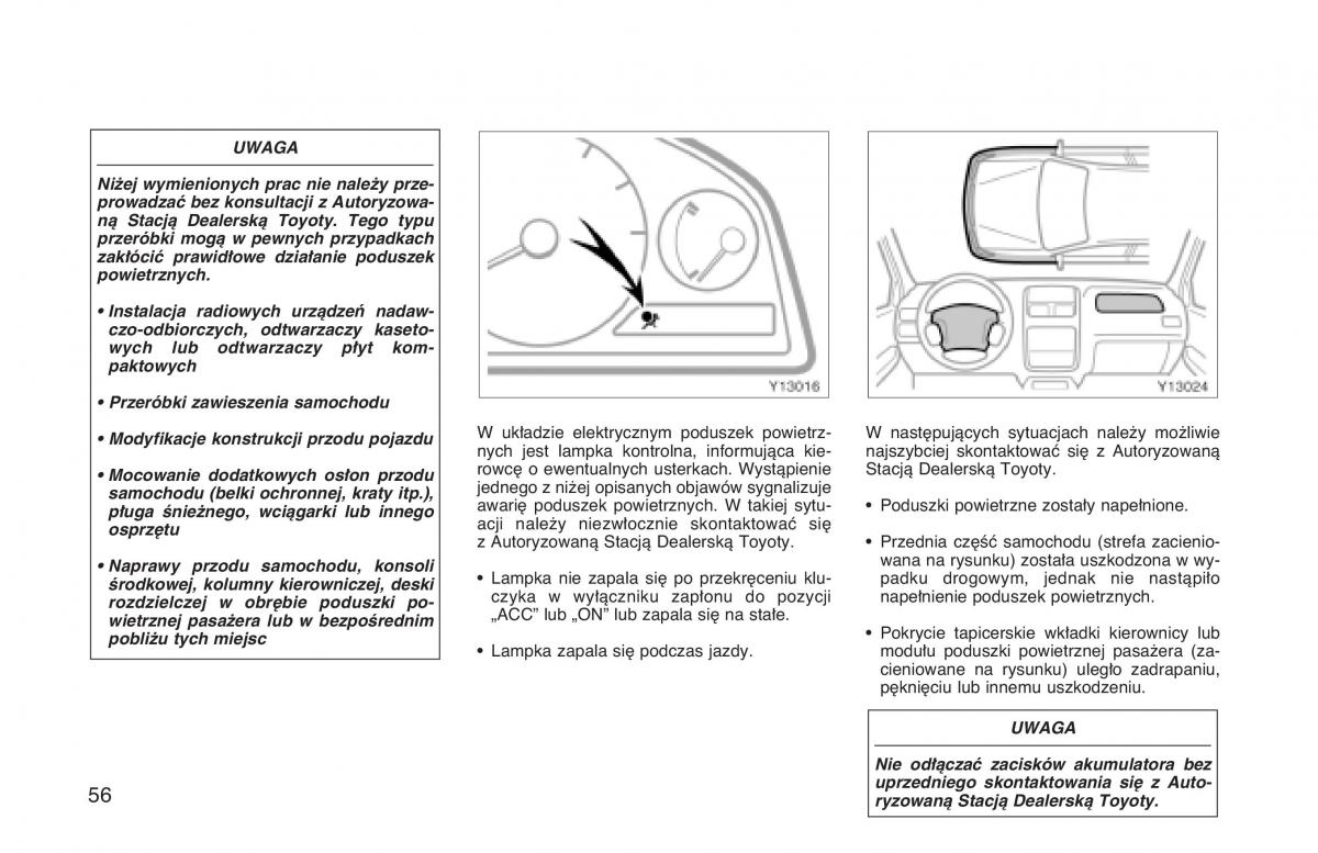 Toyota Land Cruiser J90 instrukcja obslugi / page 63