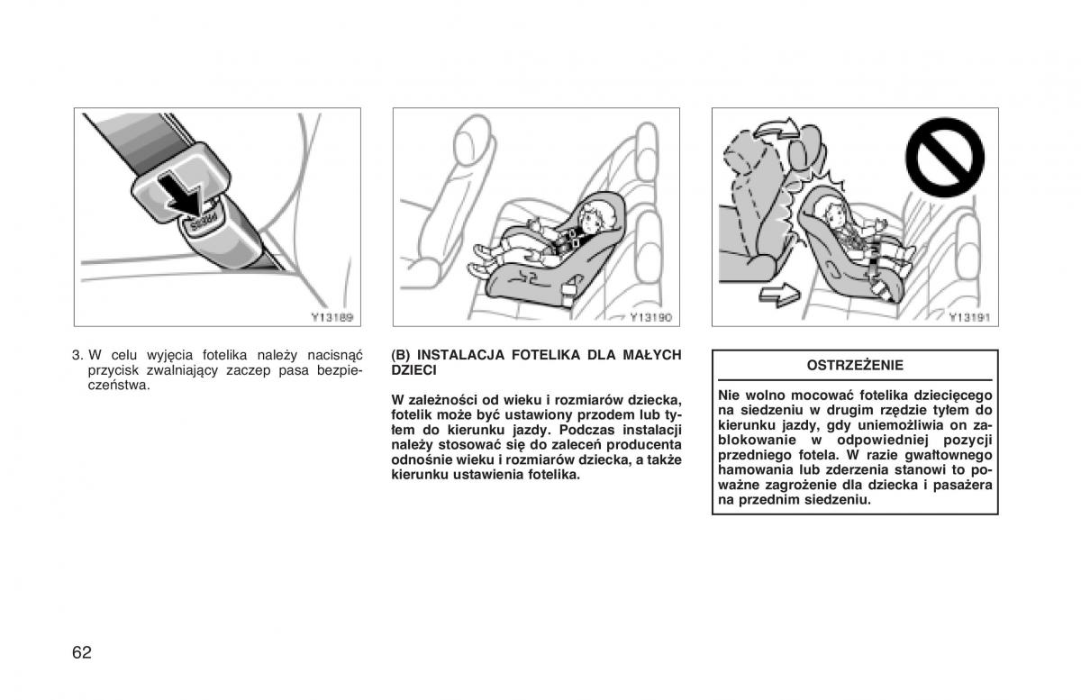 Toyota Land Cruiser J90 instrukcja obslugi / page 69